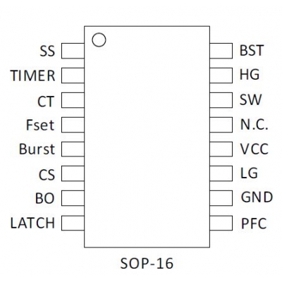 NE1185 LLC Resonant Half-bridge Controller