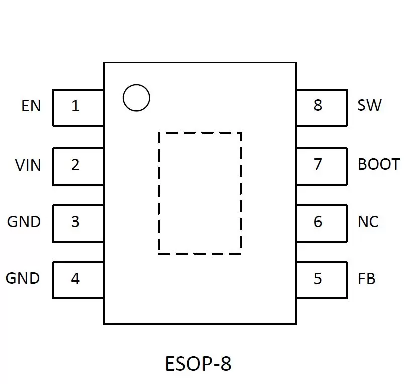 SE8401  48V 600mA 高效率同步降压转换器