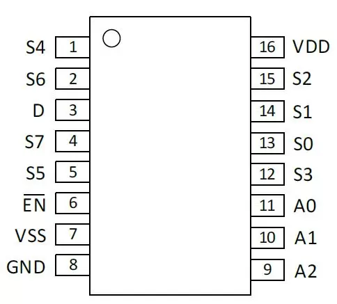 NE8051  八选一模拟开关